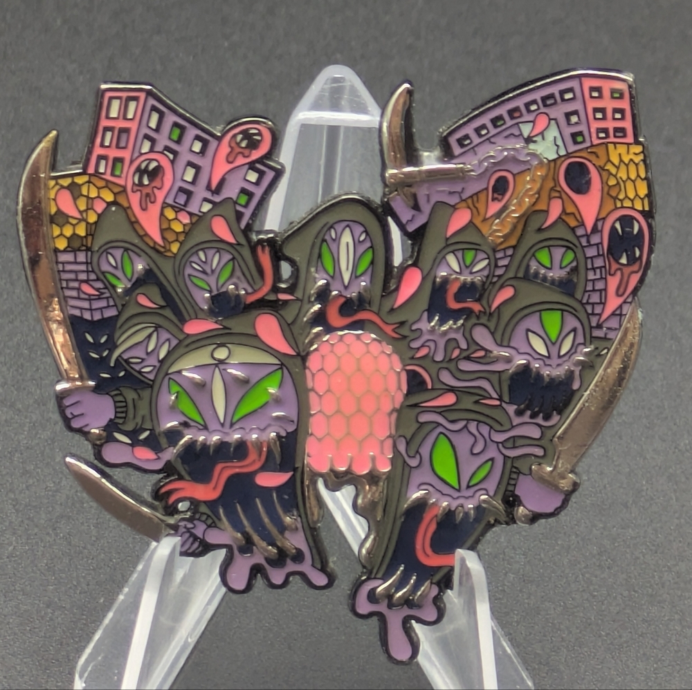 Creamteam Cream Wu Tang Limited Edition /100 Enamel Wutang Hip Hop Art Pin LE100